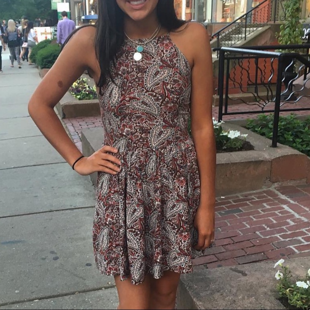 American Eagle pattern dress. Size small.